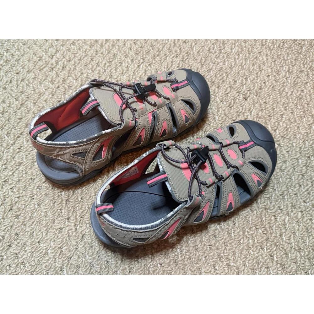 Worldwide Sportsman Hiking Shoes. Women’s Size 7. Beige & Peach. - Picture 1 of 5
